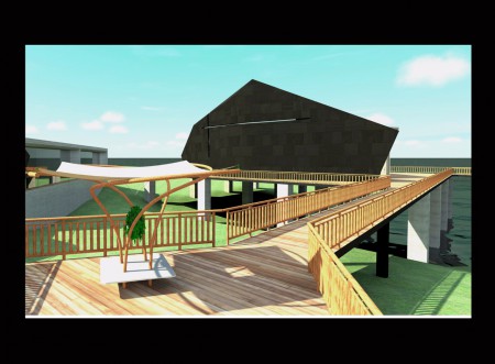 Capilla y puente, Nuevo Encuentro-Casa de retiro - San Miguel de Allende